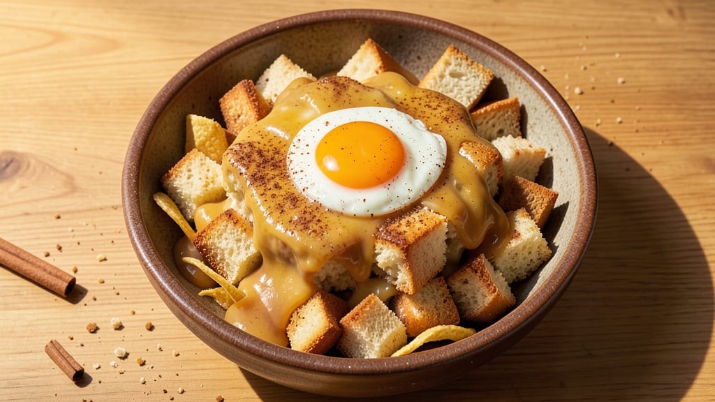 Authentic Mexican Bread Pudding Recipe: Cinnamon-Spiced Custard With Crunchy Churro Bites