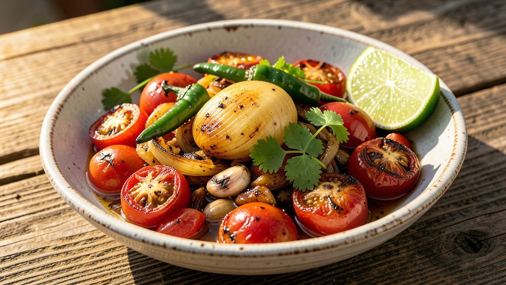 Authentic Mexican Roasted Salsa Recipe: Smoky Char and Fresh Tomato Brightness