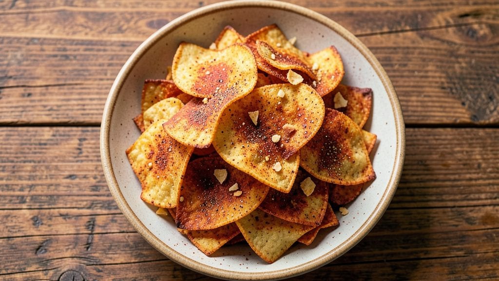 Baked Corn Tortilla Chips No Oil Recipe: Air-Crispy Crunch Without a Drop