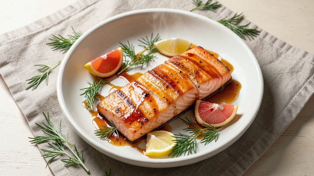 Baked Skinless Salmon Fillet Recipe: Glazed With Honey-Lemon for Perfect Flakiness