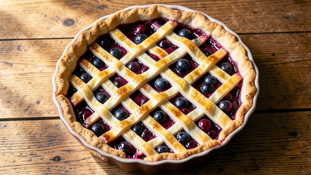 Betty Crocker Classic Blueberry Pie Recipe: Flaky Crust and Bursting Juicy Berries