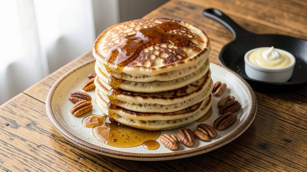 Bob's Red Mill Pastry Flour Pancake Recipe: Fluffy Clouds With Buttery Swirls