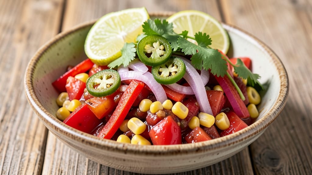 Canned Tomato Corn Salsa Recipe: Pantry-Fresh Zing in 15 Minutes