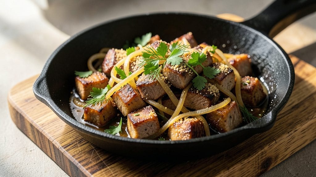 Chopped Liver Recipe: Pan-Seared Richness with Herbs and Onions