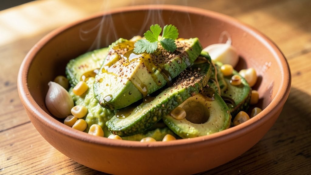 Cooked Guacamole Recipe: Warm, Smoky Avocado Dip With Toasted Corn