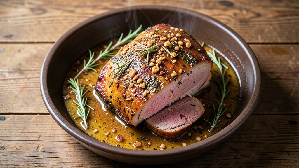 Emeril Lagasse's Standing Rib Roast Recipe: Herb-Infused Crust and Pan Gravy Magic