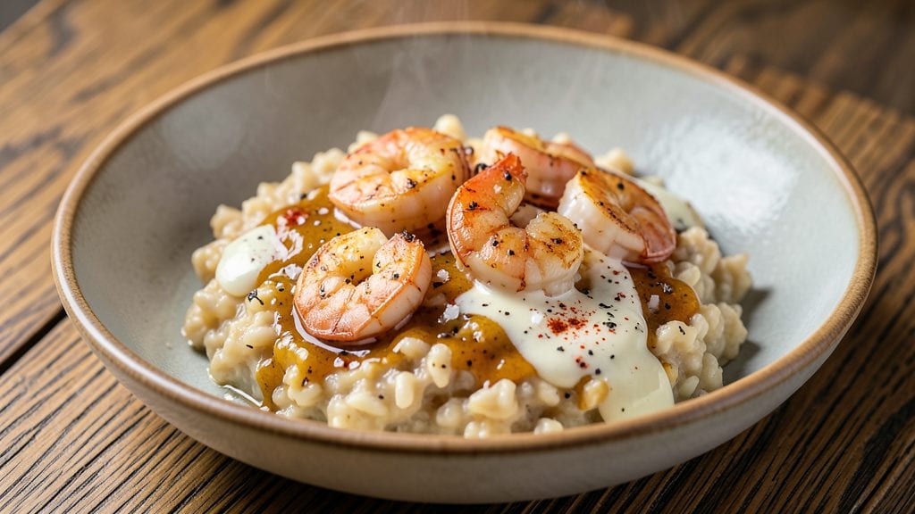 Emeril's Shrimp And Grits Recipe: Spicy Creamy Crust With Buttery Grits