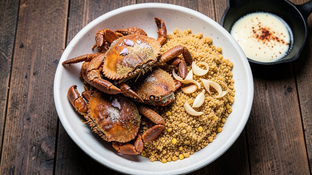 Fried Crabs Recipe: Crispy Cornmeal Crust With Golden Butter Glaze
