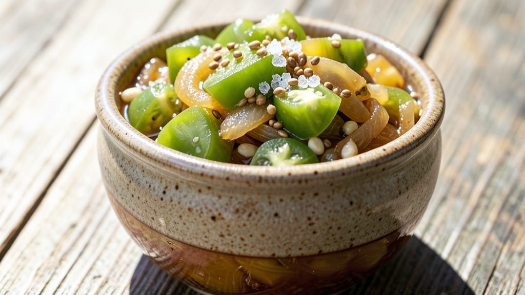 Grandma's Old-Fashioned Green Tomato Chutney Recipe: Vinegar-Bright Preserves With Pantry Staples