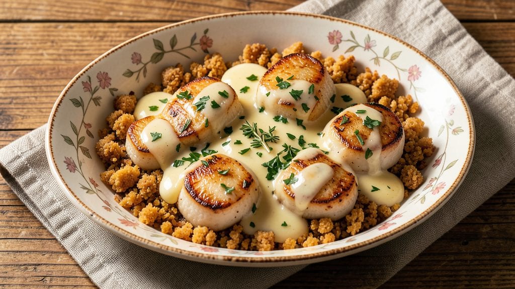 Harry's Seafood French Baked Scallops Recipe: Buttery Crust Meets Ocean-Fresh Tenderness
