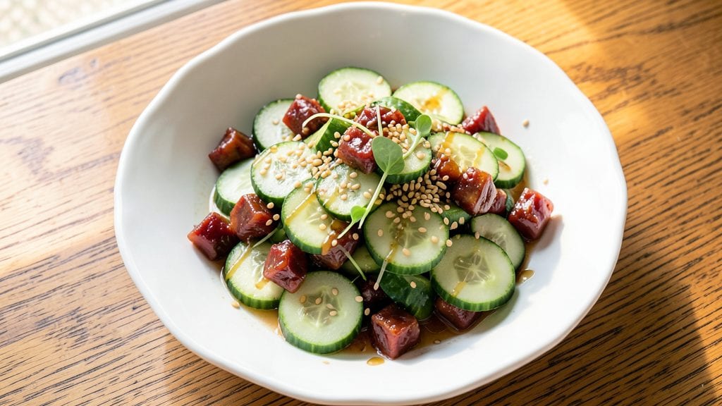 Joanna Gaines' Cucumber Kimchi Salad Recipe: Zesty Crunch With Zero Effort