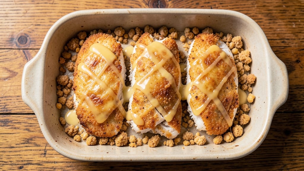 Luby's Cafeteria Baked White Fish Recipe: Cornmeal-Crusted Crunch and Melty Cheese Magic