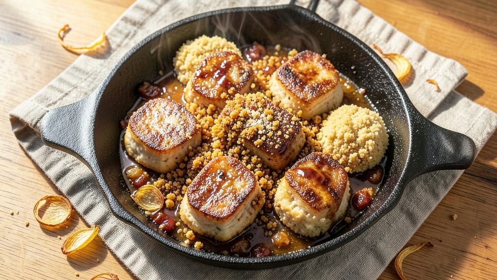 Original Baked Spam Recipe: Crispy Cornmeal Crust With Savory Sweet Glaze