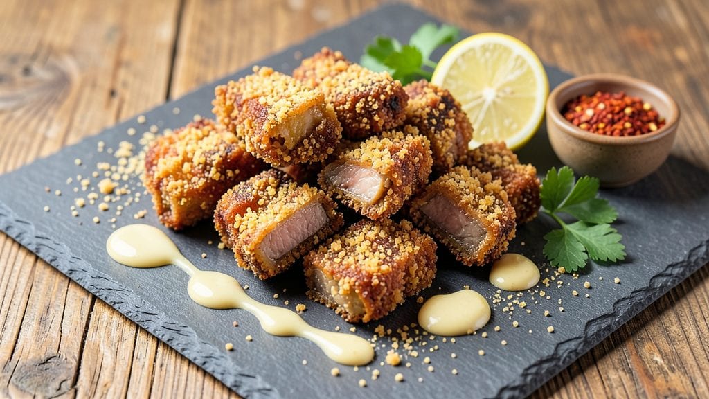 Oxtail Fries Recipe: Crispy Cornmeal Crust With Savory Meat Magic