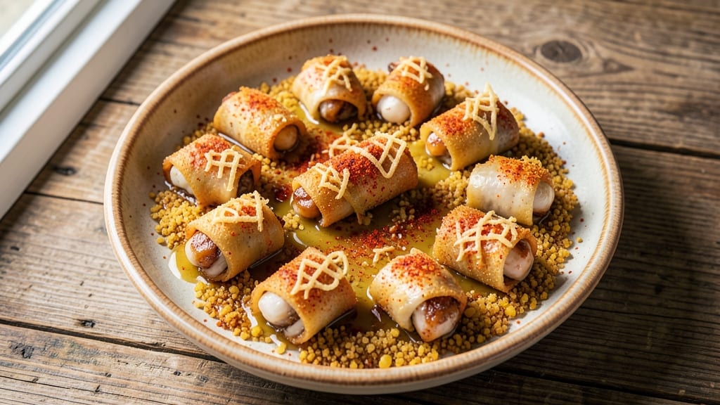 Rolled Oysters Recipe: Crispy Cornmeal Wraps With Tangy Dipping Sauce