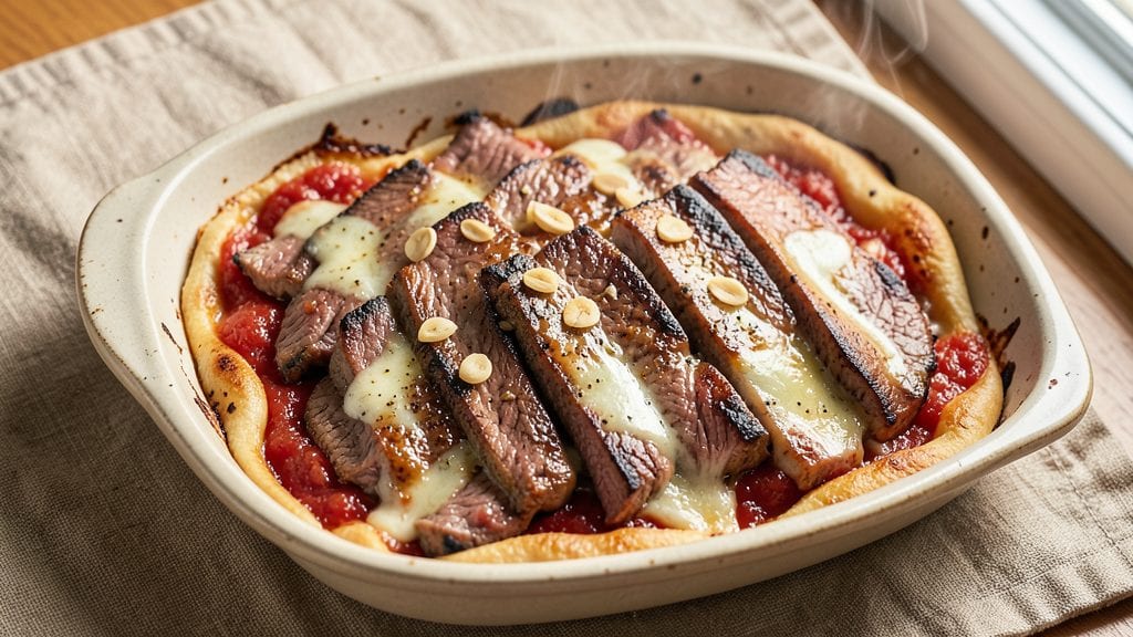 Steak Stromboli Recipe: Cheesy Pull-Apart Layers With Bold Italian Flavor