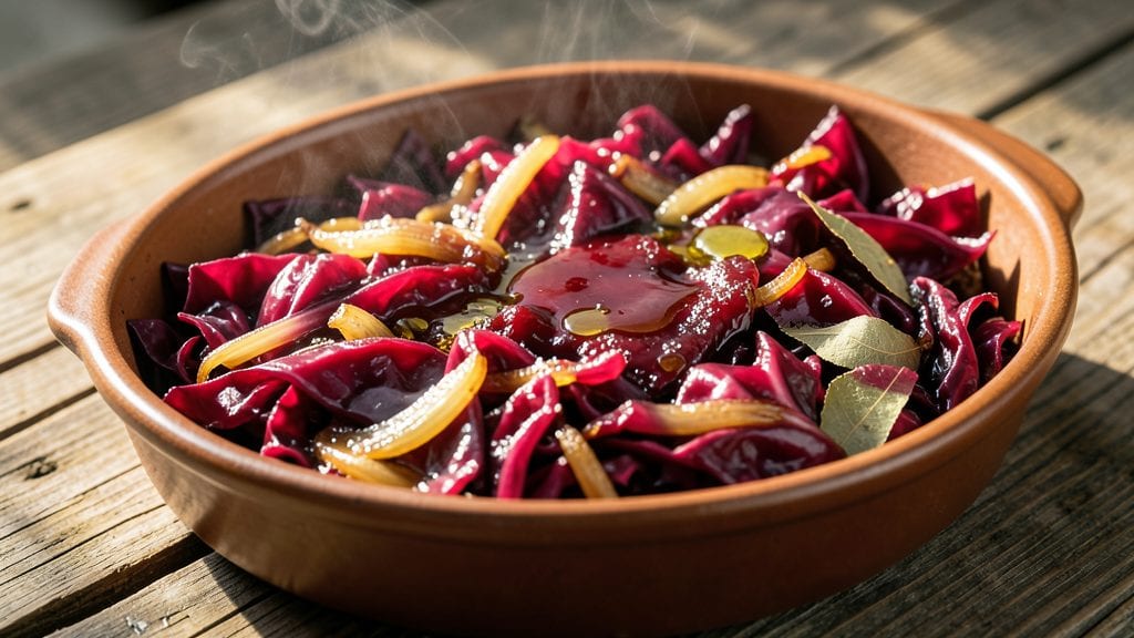 Traditional German Red Cabbage Recipe: Sweet-Sour Vinegar Braised to Perfection