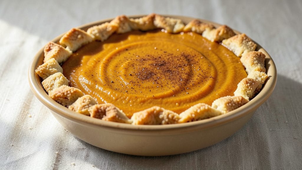 Weight Watchers No-Crust Pumpkin Pie Recipe: Spiced Silken Perfection Without Guilt